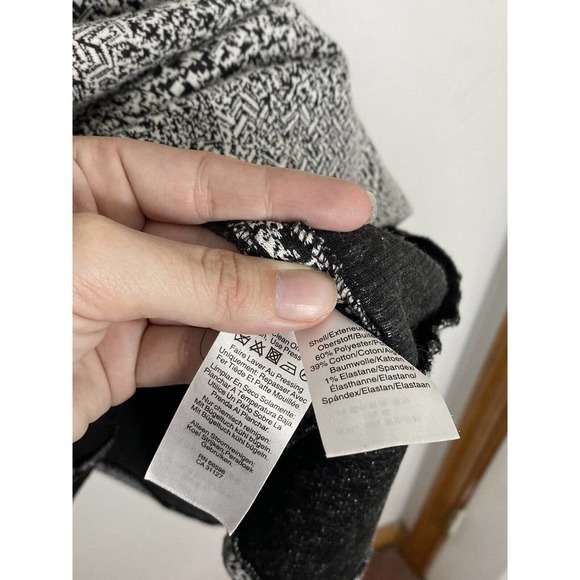 DKNY Women's Knit Short Sleeve Zip Front A Line Fit & Flare Dress Size 10 M2 - Picture 5 of 6